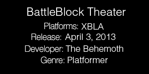 Illustration for article titled BattleBlock Theater: The Kotaku Review